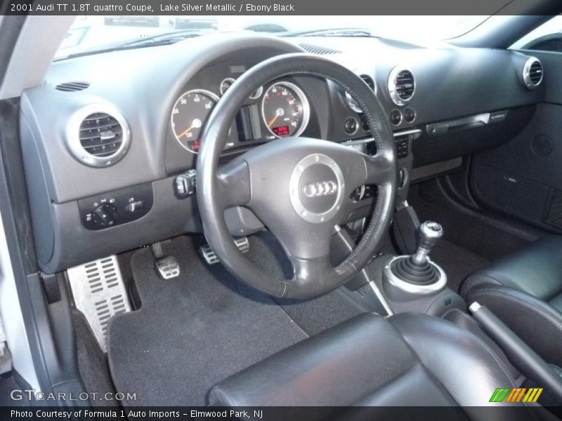 Ebony Black Interior - 2001 TT 1.8T quattro Coupe 