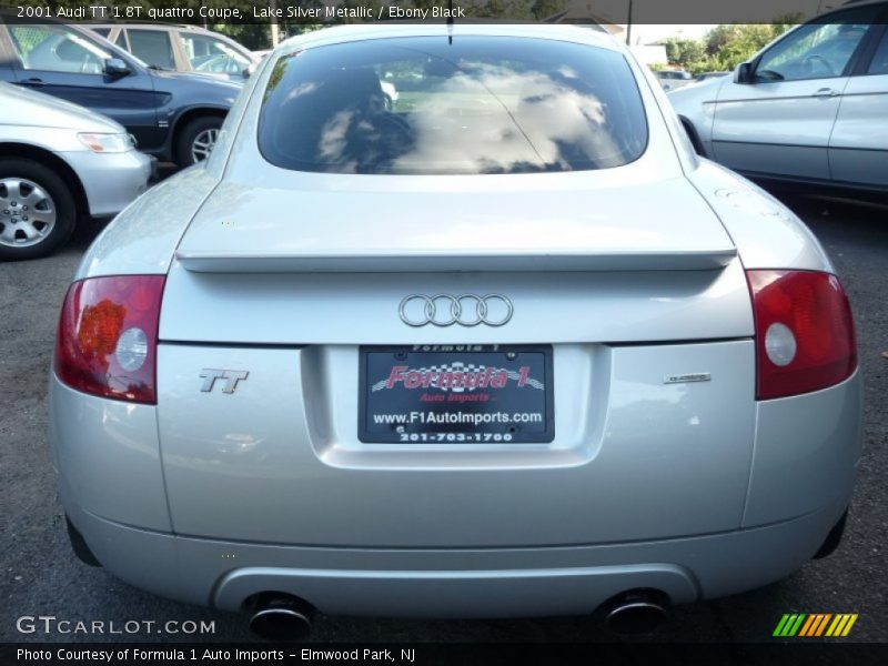 Lake Silver Metallic / Ebony Black 2001 Audi TT 1.8T quattro Coupe