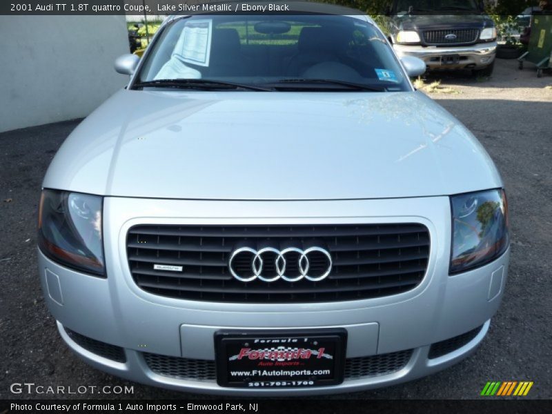 Lake Silver Metallic / Ebony Black 2001 Audi TT 1.8T quattro Coupe