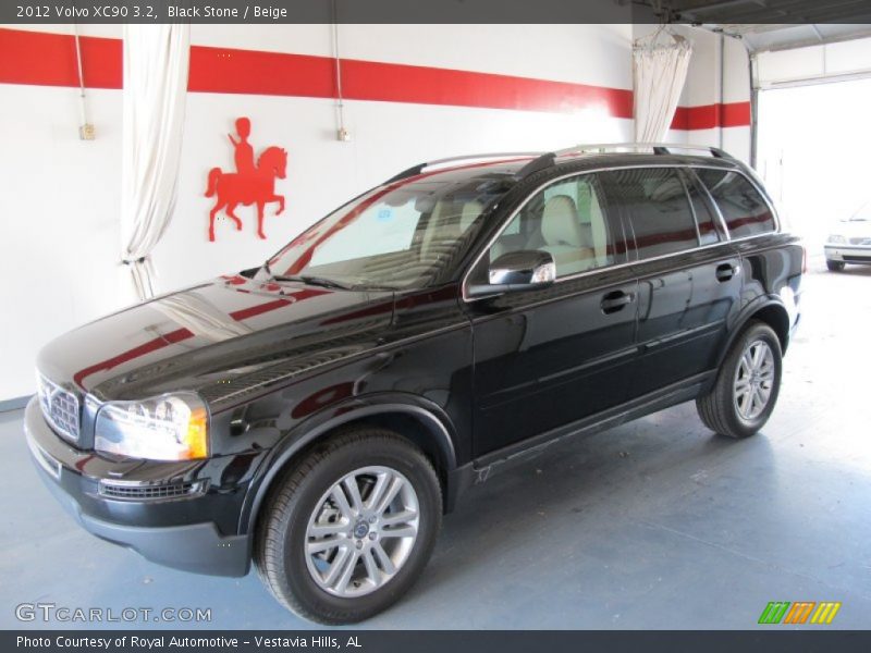 Black Stone / Beige 2012 Volvo XC90 3.2