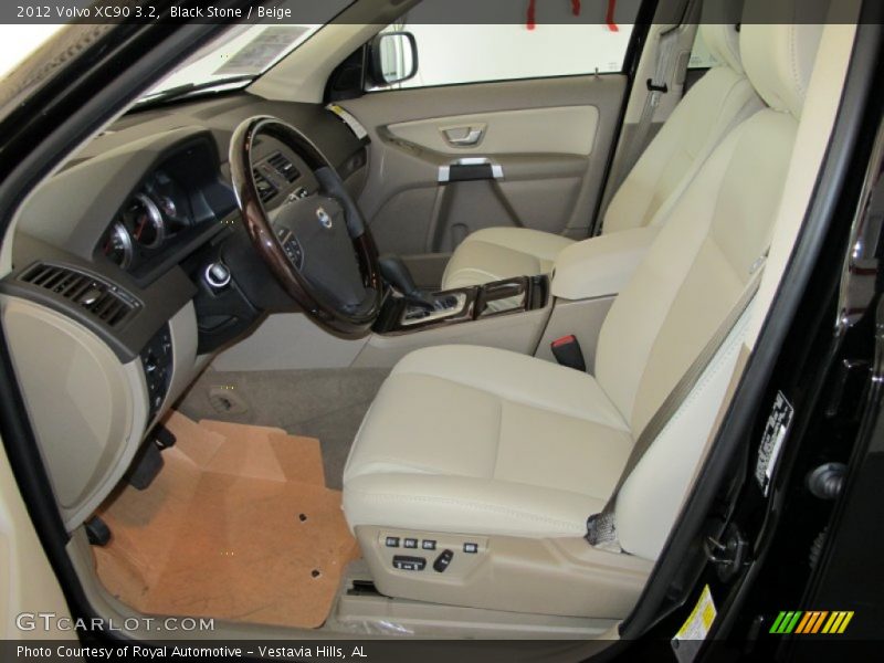 Black Stone / Beige 2012 Volvo XC90 3.2