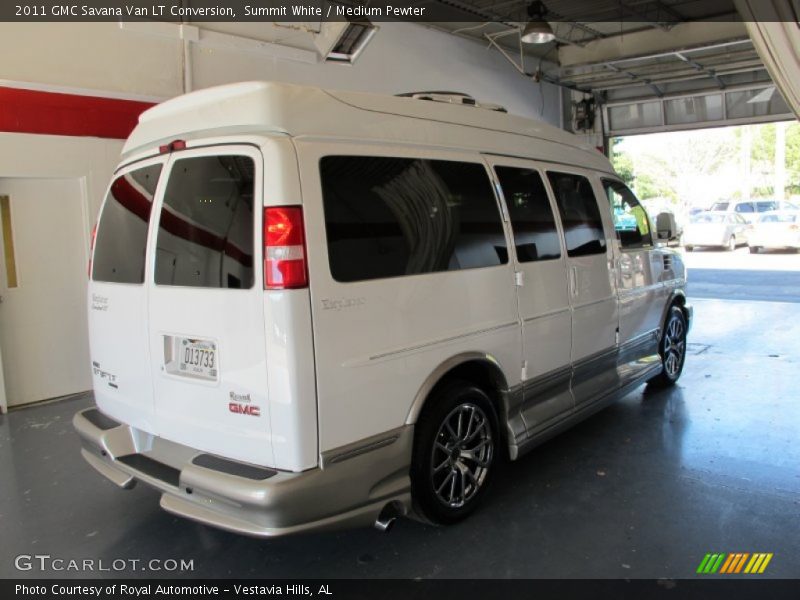 Summit White / Medium Pewter 2011 GMC Savana Van LT Conversion
