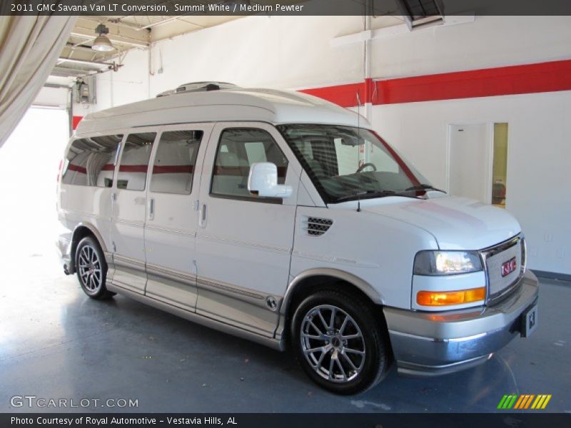 Summit White / Medium Pewter 2011 GMC Savana Van LT Conversion