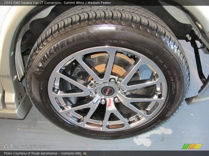 Custom Wheels of 2011 Savana Van LT Conversion