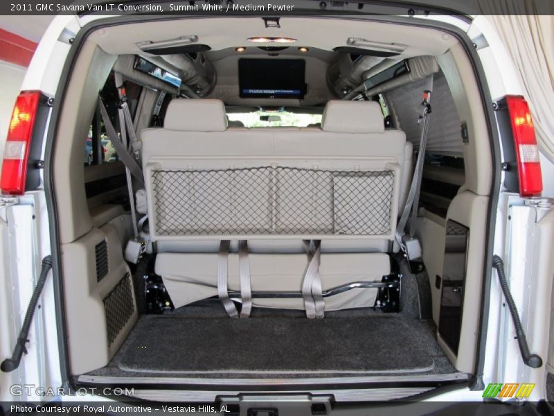 Summit White / Medium Pewter 2011 GMC Savana Van LT Conversion