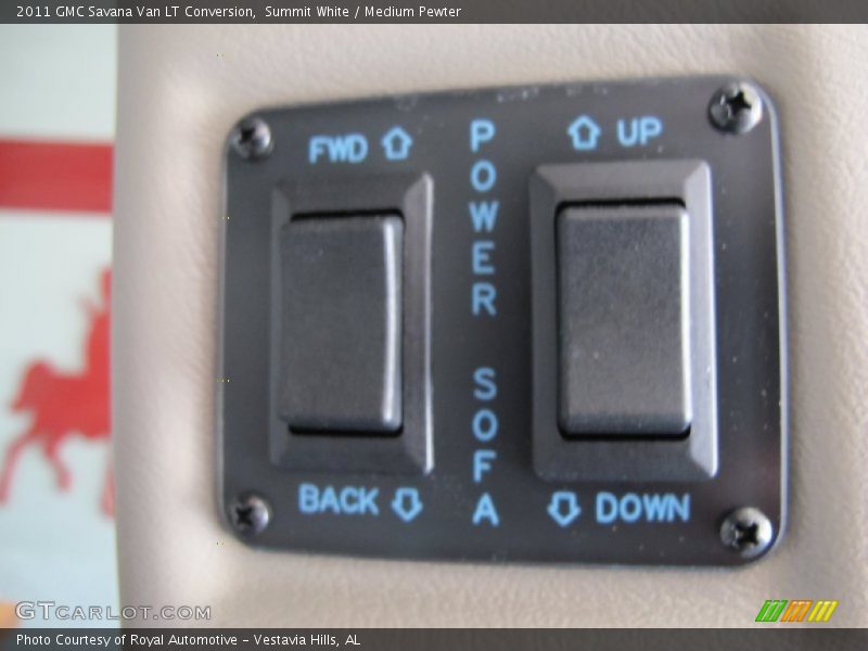 Summit White / Medium Pewter 2011 GMC Savana Van LT Conversion