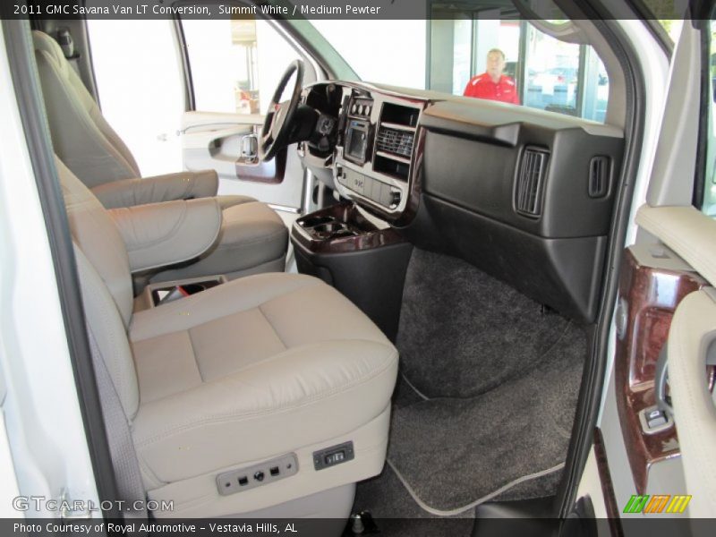 Summit White / Medium Pewter 2011 GMC Savana Van LT Conversion