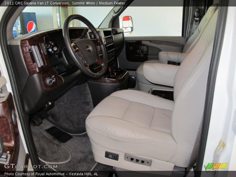 Summit White / Medium Pewter 2011 GMC Savana Van LT Conversion
