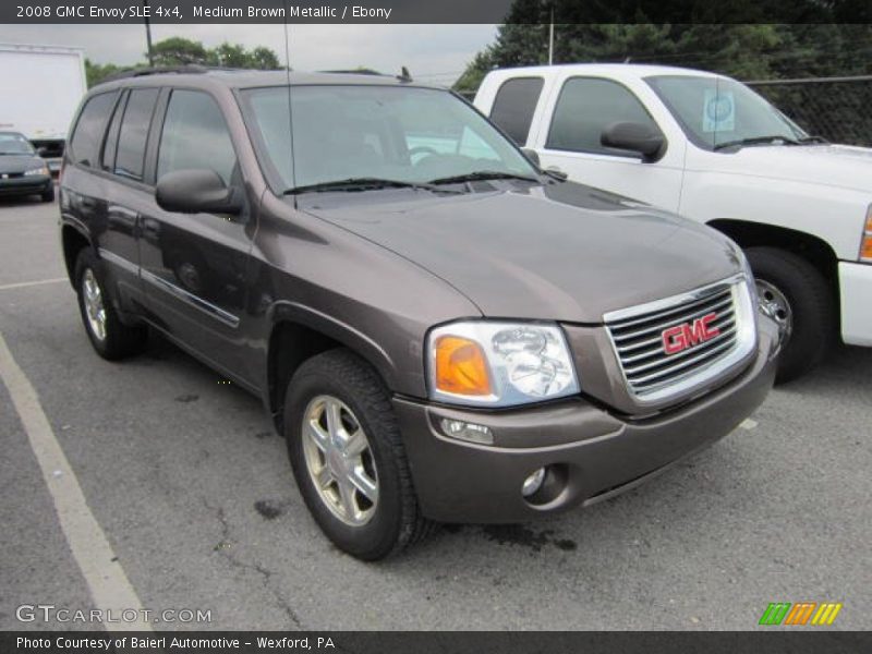 Medium Brown Metallic / Ebony 2008 GMC Envoy SLE 4x4