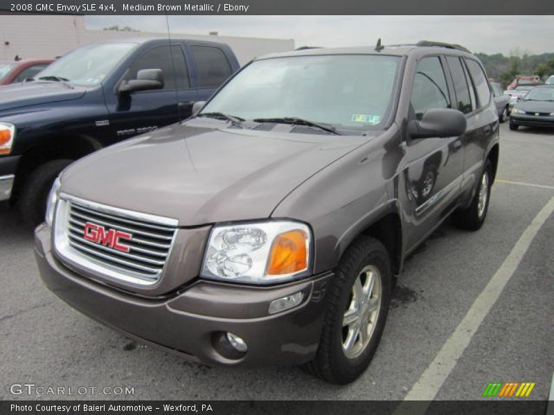 Medium Brown Metallic / Ebony 2008 GMC Envoy SLE 4x4