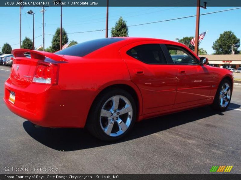 TorRed / Dark Slate Gray 2009 Dodge Charger R/T