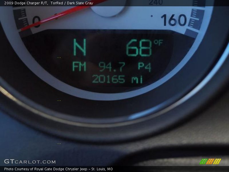 TorRed / Dark Slate Gray 2009 Dodge Charger R/T
