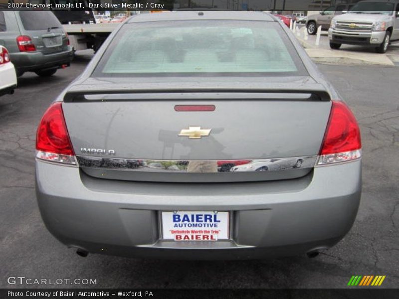 Dark Silver Metallic / Gray 2007 Chevrolet Impala LT