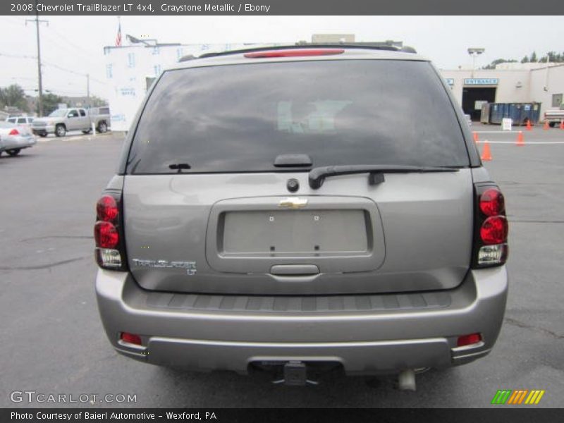 Graystone Metallic / Ebony 2008 Chevrolet TrailBlazer LT 4x4