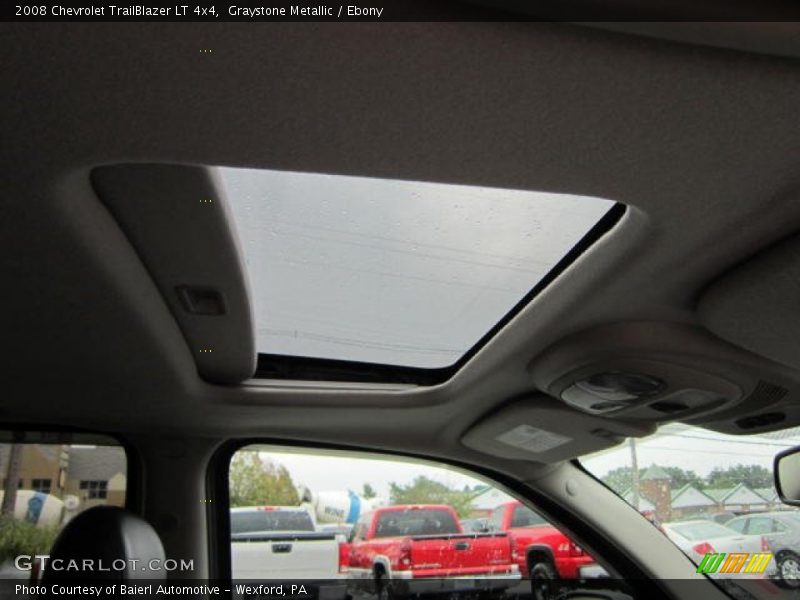 Graystone Metallic / Ebony 2008 Chevrolet TrailBlazer LT 4x4