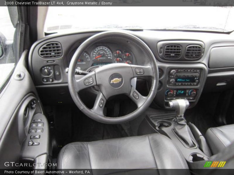 Graystone Metallic / Ebony 2008 Chevrolet TrailBlazer LT 4x4