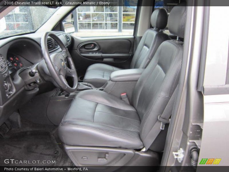 Graystone Metallic / Ebony 2008 Chevrolet TrailBlazer LT 4x4