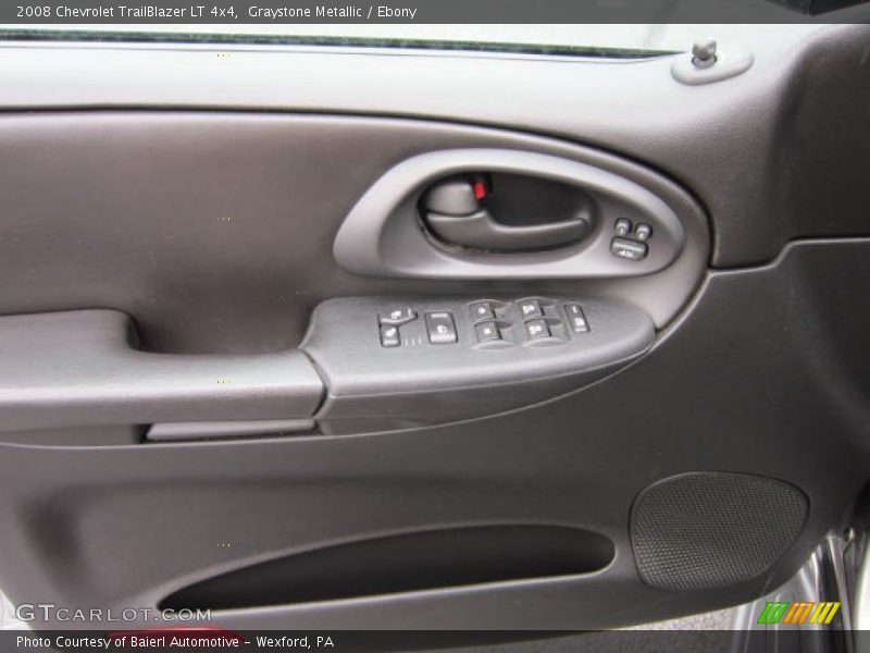 Graystone Metallic / Ebony 2008 Chevrolet TrailBlazer LT 4x4