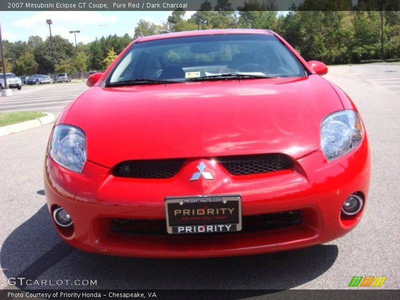 Pure Red / Dark Charcoal 2007 Mitsubishi Eclipse GT Coupe