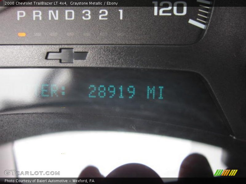 Graystone Metallic / Ebony 2008 Chevrolet TrailBlazer LT 4x4