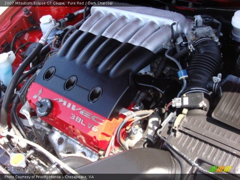  2007 Eclipse GT Coupe Engine - 3.8 Liter SOHC 24-Valve MIVEC V6