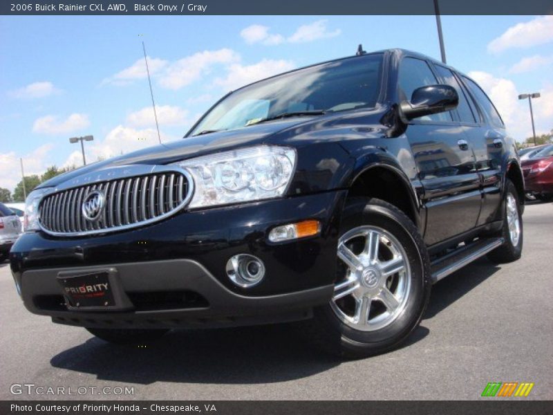 Black Onyx / Gray 2006 Buick Rainier CXL AWD