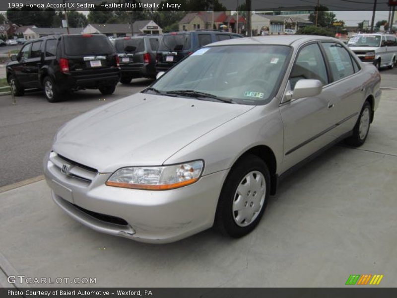 Heather Mist Metallic / Ivory 1999 Honda Accord LX Sedan