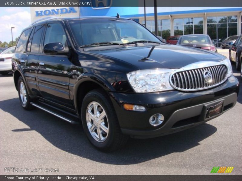 Black Onyx / Gray 2006 Buick Rainier CXL AWD