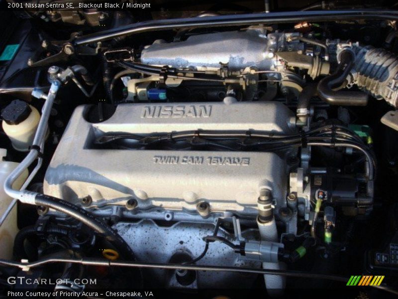 Blackout Black / Midnight 2001 Nissan Sentra SE