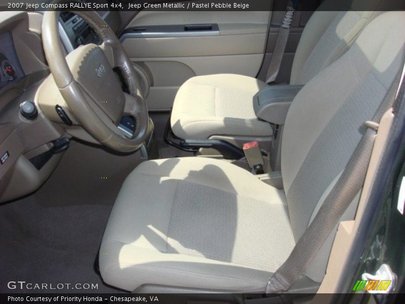  2007 Compass RALLYE Sport 4x4 Pastel Pebble Beige Interior