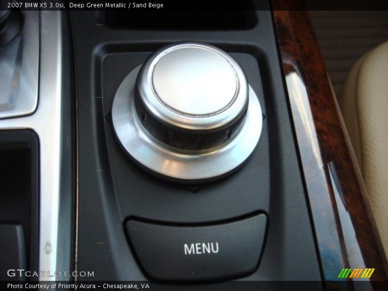 Deep Green Metallic / Sand Beige 2007 BMW X5 3.0si