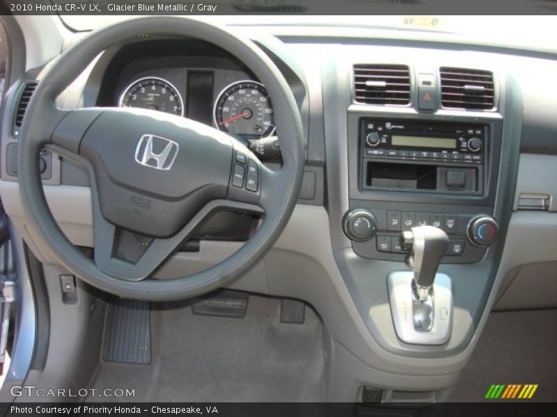 Dashboard of 2010 CR-V LX