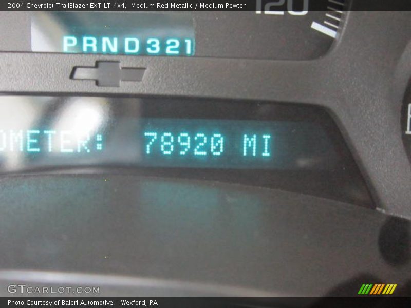 Medium Red Metallic / Medium Pewter 2004 Chevrolet TrailBlazer EXT LT 4x4