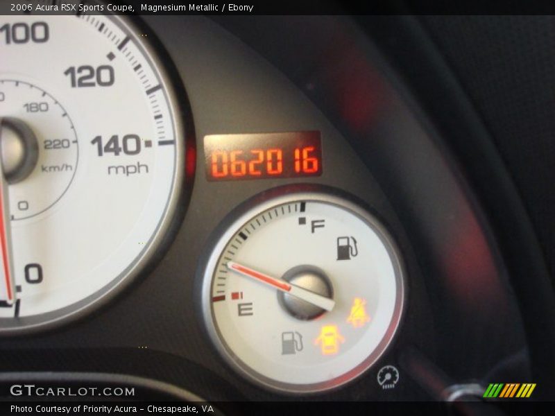 Magnesium Metallic / Ebony 2006 Acura RSX Sports Coupe