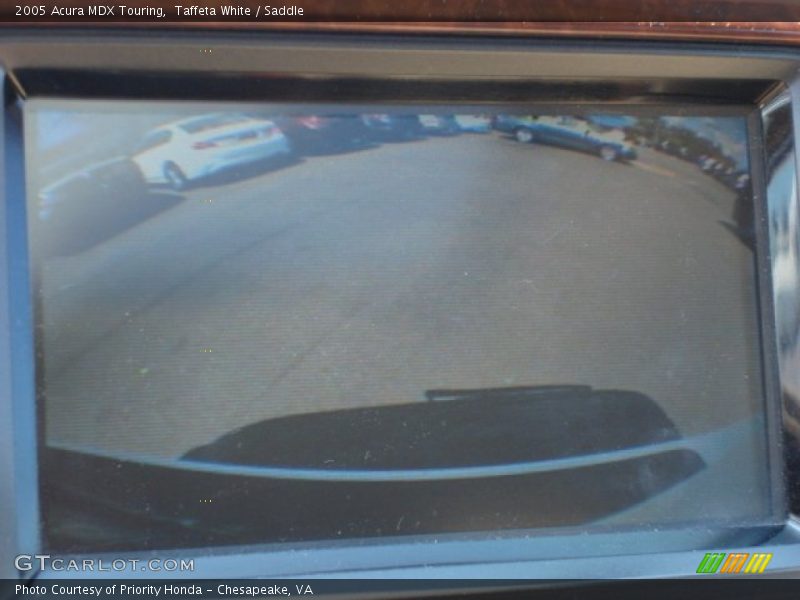 Taffeta White / Saddle 2005 Acura MDX Touring