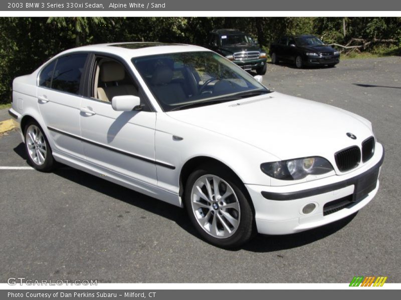 Alpine White / Sand 2003 BMW 3 Series 330xi Sedan