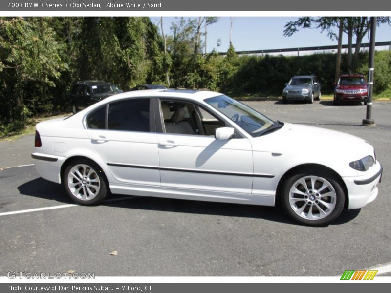Alpine White / Sand 2003 BMW 3 Series 330xi Sedan