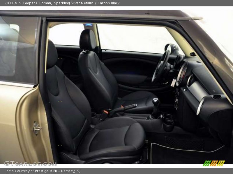 Sparkling Silver Metallic / Carbon Black 2011 Mini Cooper Clubman