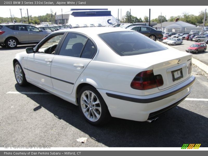 Alpine White / Sand 2003 BMW 3 Series 330xi Sedan