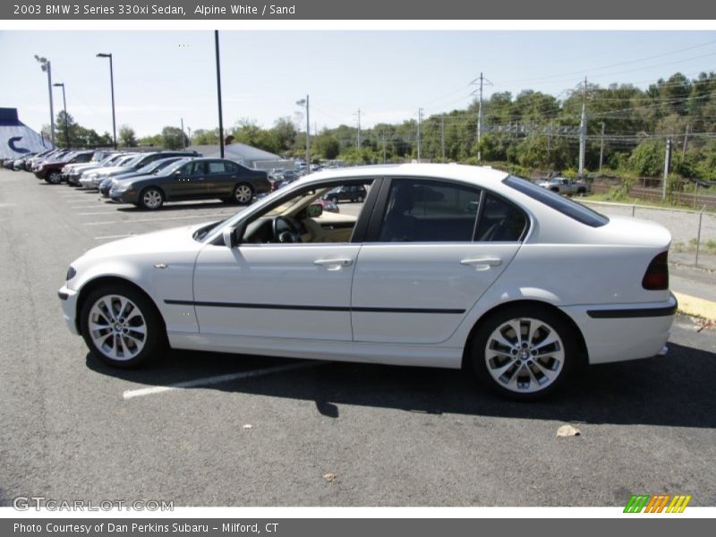 Alpine White / Sand 2003 BMW 3 Series 330xi Sedan