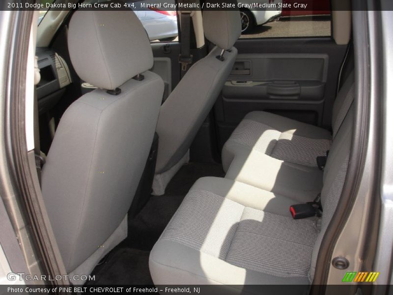  2011 Dakota Big Horn Crew Cab 4x4 Dark Slate Gray/Medium Slate Gray Interior