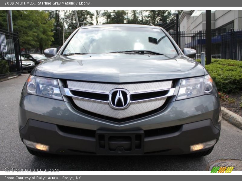 Sterling Gray Metallic / Ebony 2009 Acura MDX