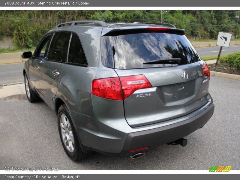 Sterling Gray Metallic / Ebony 2009 Acura MDX