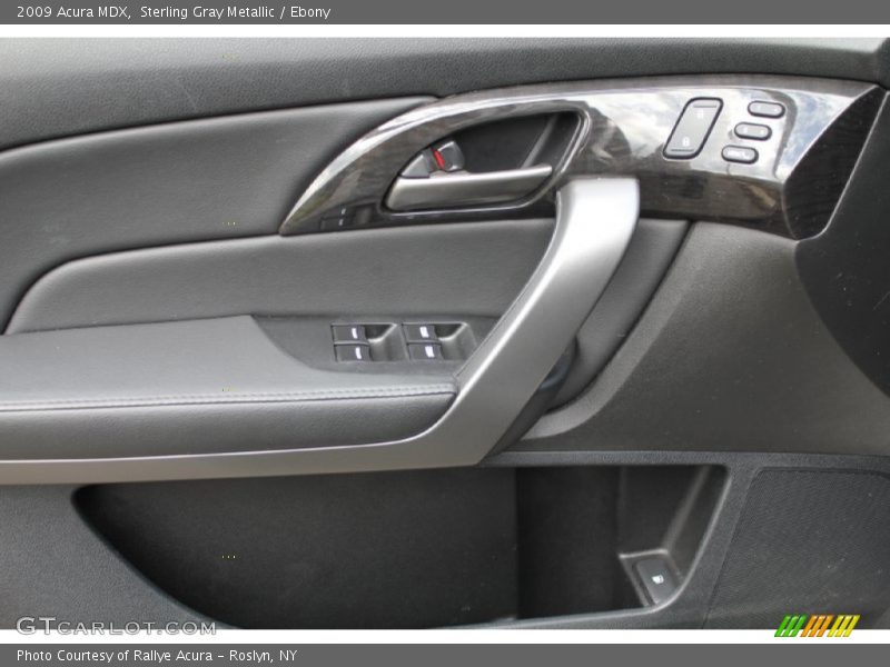 Sterling Gray Metallic / Ebony 2009 Acura MDX
