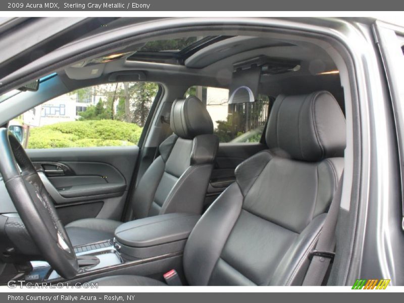 Sterling Gray Metallic / Ebony 2009 Acura MDX