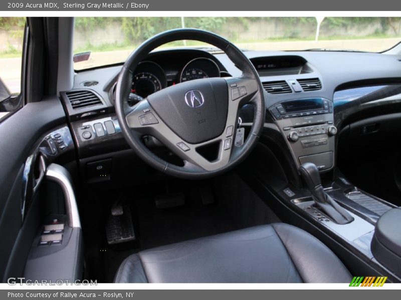 Sterling Gray Metallic / Ebony 2009 Acura MDX