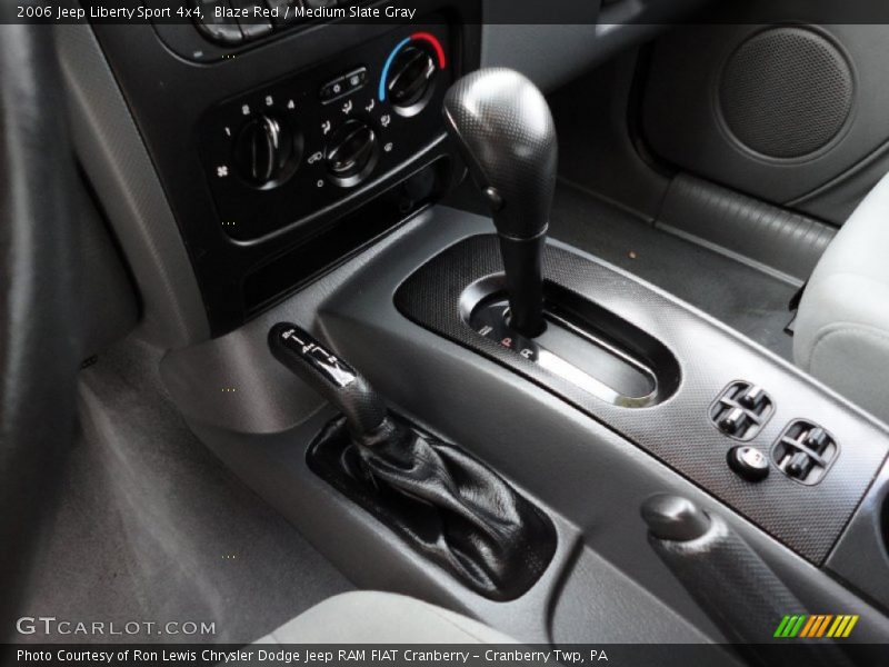 Blaze Red / Medium Slate Gray 2006 Jeep Liberty Sport 4x4