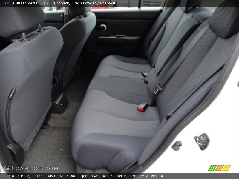 Fresh Powder / Charcoal 2009 Nissan Versa 1.8 SL Hatchback