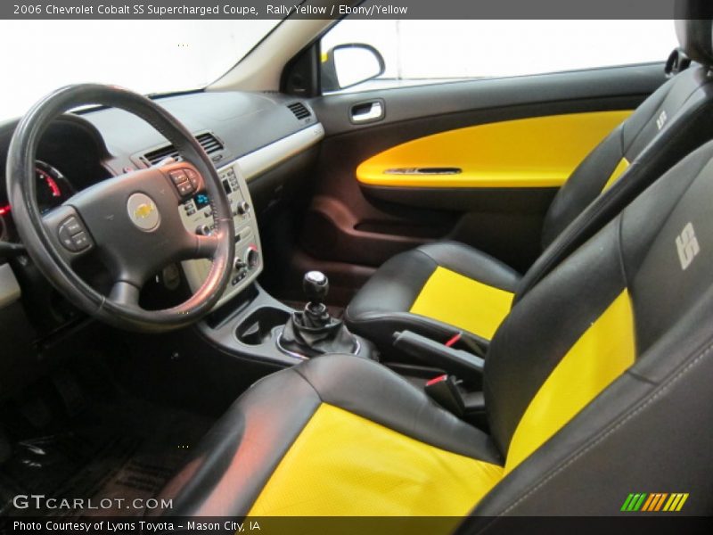  2006 Cobalt SS Supercharged Coupe Ebony/Yellow Interior