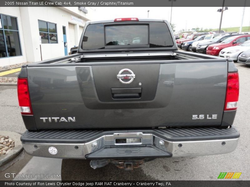 Smoke Gray / Graphite/Titanium 2005 Nissan Titan LE Crew Cab 4x4